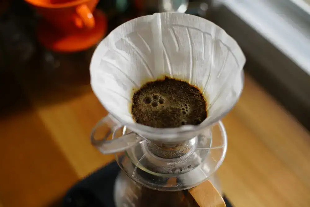 Freshly poured Kathmandu Espresso blend